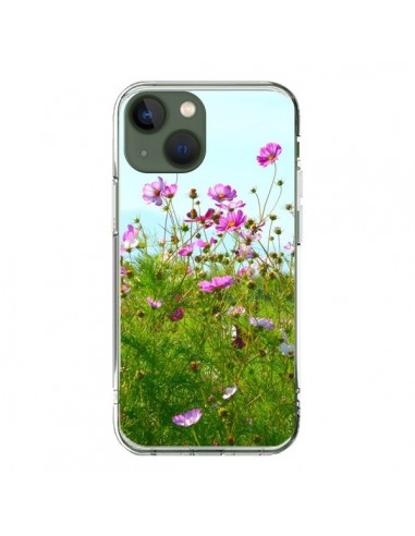 iPhone 13 Case Field Flowers Pink - R Delean