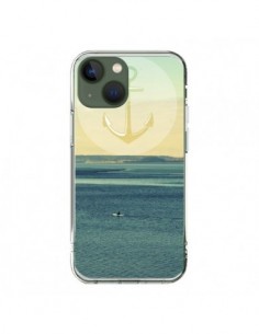 Coque iPhone 13 Ancre Navire Bateau Summer Beach Plage -...