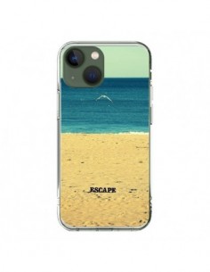 Cover iPhone 13 Escape Mare Oceano Sabbia Spiaggia...