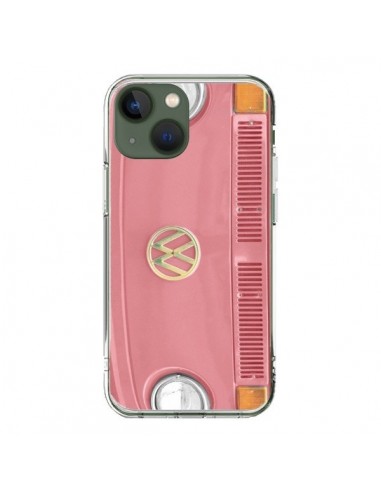 iPhone 13 Case Groovy Van Hippie VW Pink - R Delean