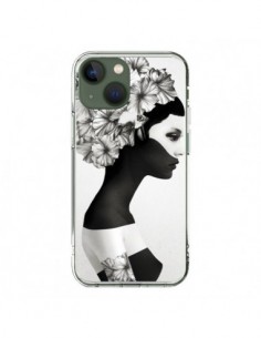 Coque iPhone 13 Marianna Fille Fleurs - Ruben Ireland et...
