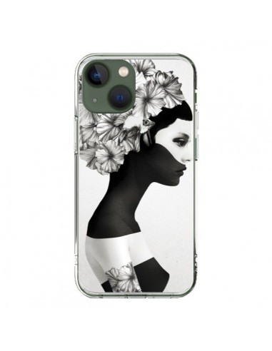 Coque iPhone 13 Marianna Fille Fleurs - Ruben Ireland et Jenny Liz Rome