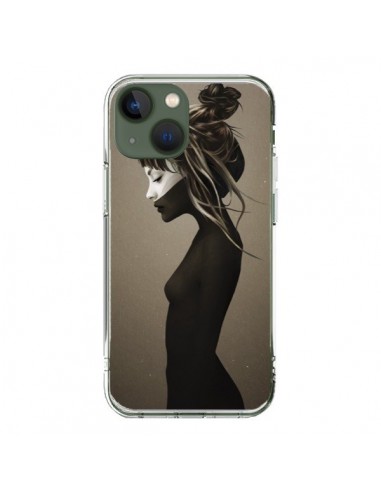 Coque iPhone 13 Fille Pensive - Ruben Ireland