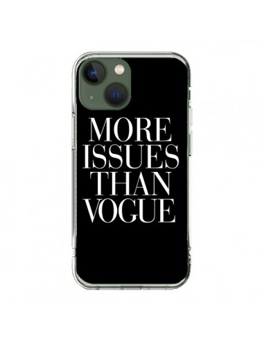 Coque iPhone 13 More Issues Than Vogue - Rex Lambo