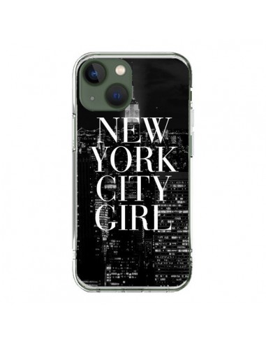 Coque iPhone 13 New York City Girl - Rex Lambo