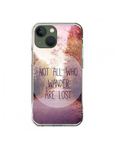 iPhone 13 Case Not all who wander are lost - Sylvia Cook