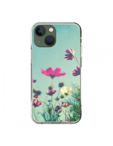 Coque iPhone 13 Fleurs Reach for the Sky - Sylvia Cook