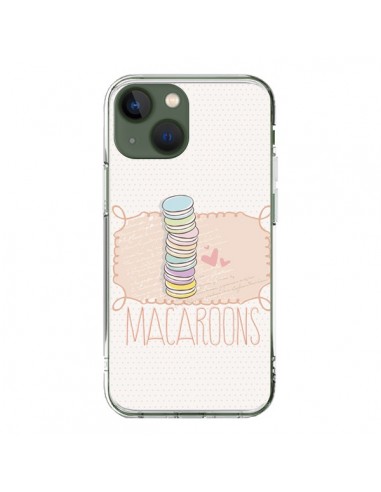 Coque iPhone 13 Macaron Gateau - Sara Eshak