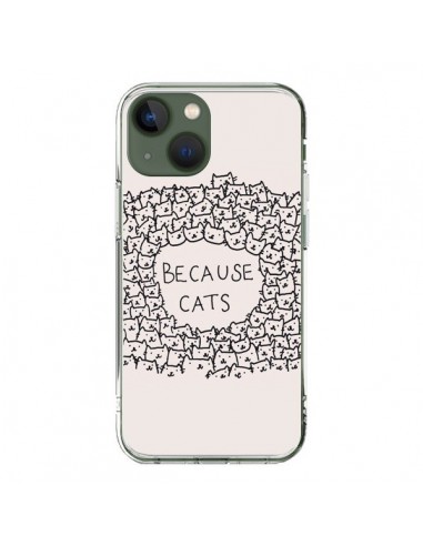 iPhone 13 Case Because Cats Cat - Santiago Taberna