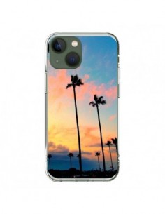 Coque iPhone 13 California Californie USA Palmiers - Tara...