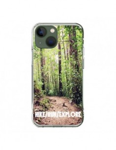 Coque iPhone 13 Hike Run Explore Paysage Foret - Tara Yarte