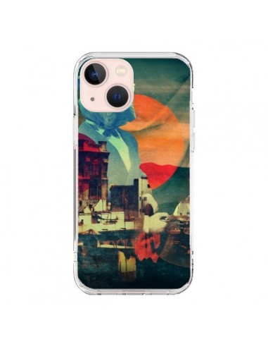 Cover iPhone 13 Mini Abracadabra Mago Cane Coniglio - Ali Gulec