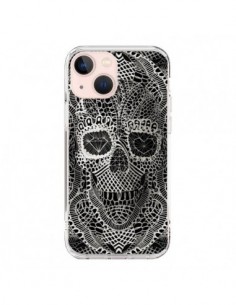 Coque iPhone 13 Mini Skull Lace Tête de Mort - Ali Gulec