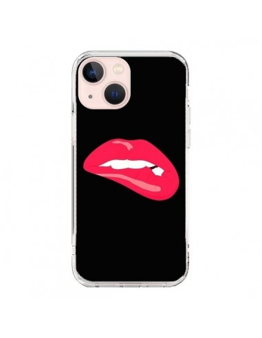 Coque iPhone 13 Mini Lèvres Lips Envy Envie Sexy - Asano Yamazaki