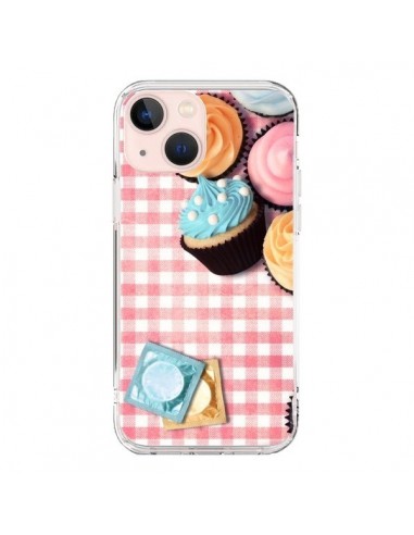 Coque iPhone 13 Mini Petit Dejeuner Cupcakes - Benoit Bargeton