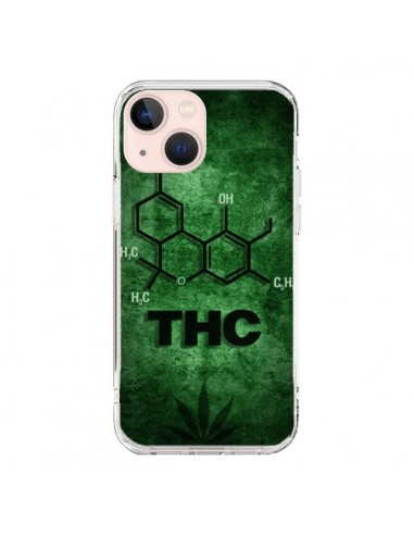 Coque iPhone 13 Mini THC Molécule - Bertrand Carriere