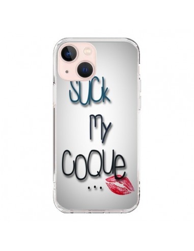 Coque iPhone 13 Mini Suck my Coque iPhone 6 et 6S Lips Bouche Lèvres - Bertrand Carriere