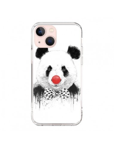 Coque iPhone 13 Mini Clown Panda - Balazs Solti