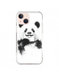 iPhone 13 Mini Case Funny Panda Moustache Movember -...
