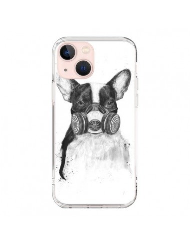 iPhone 13 Mini Case Tagueur Bulldog Dog Big City - Balazs Solti