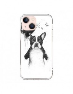 iPhone 13 Mini Case Love Bulldog Dog My Heart Goes Boom -...