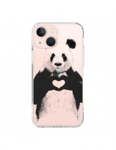 iPhone 13 Mini Case Panda All You Need Is Love Lion -...