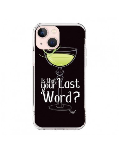 Cover iPhone 13 Mini Is that your Last Word Cocktail Barman - Chapo