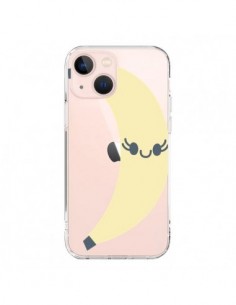 Cover iPhone 13 Mini Banana Banane Fruit Trasparente -...