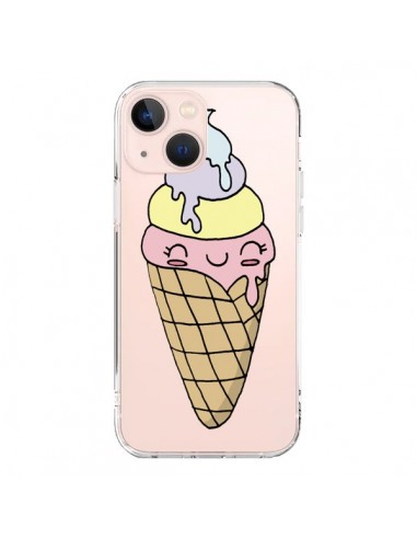 Cover iPhone 13 Mini Gelato Estate Profumo Trasparente - Claudia Ramos