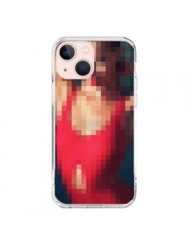 Coque iPhone 13 Mini Summer Girl Pixels - Danny Ivan