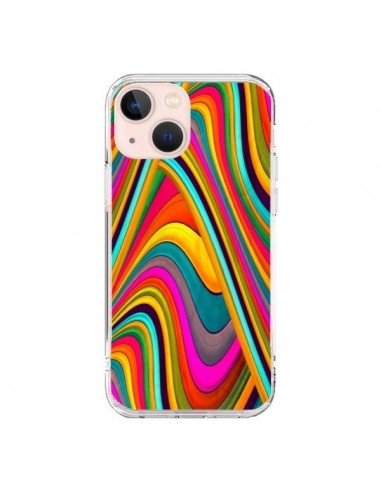 Coque iPhone 13 Mini Acid Vagues - Danny Ivan