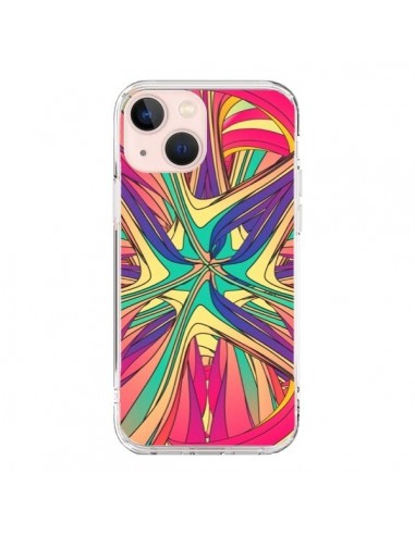 Coque iPhone 13 Mini Veins Veines Azteque Vagues - Danny Ivan