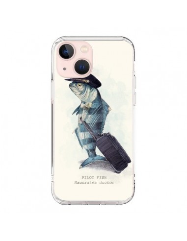 Coque iPhone 13 Mini The Pilot Fish Poisson Pilote - Eric Fan