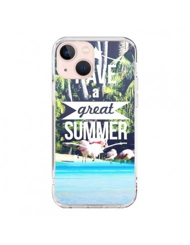 Coque iPhone 13 Mini Have a Great Summer Eté - Eleaxart