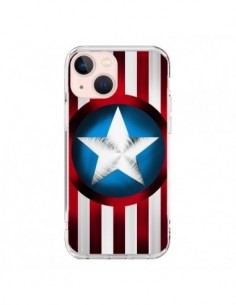 Coque iPhone 13 Mini Captain America Great Defender -...