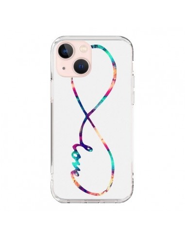 Cover iPhone 13 Mini Amore Forever Infinito Couleur - Eleaxart