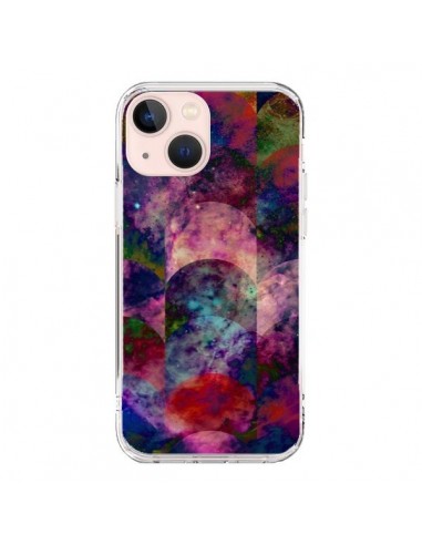 Coque iPhone 13 Mini Abstract Galaxy Azteque - Eleaxart