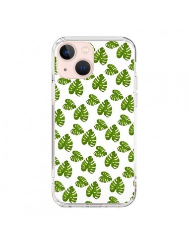 iPhone 13 Mini Case Green Plants - Eleaxart