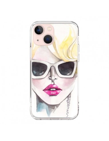 Coque iPhone 13 Mini Blonde Chic - Elisaveta Stoilova