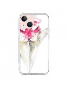 Coque iPhone 13 Mini Love is a Madness Femme - Elisaveta...