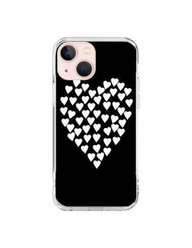 Cover iPhone 13 Mini Cuore nei cuori Bianco - Project M