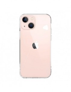 Cover iPhone 13 Mini Travel to your Heart Bianco Viaggio...