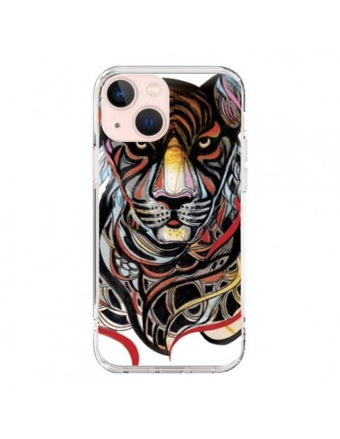 Coque iPhone 13 Mini Tigre - Felicia Atanasiu