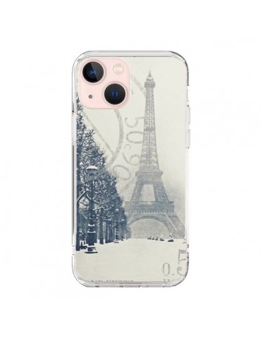 Coque iPhone 13 Mini Tour Eiffel - Irene Sneddon
