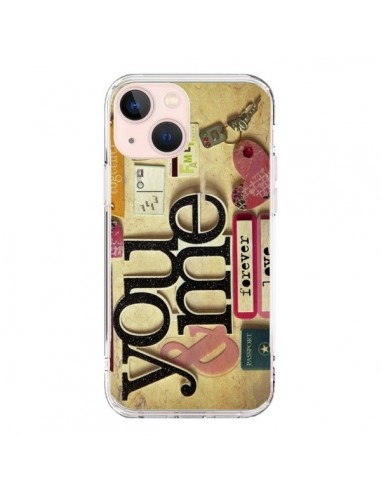 Coque iPhone 13 Mini Me And You Love Amour Toi et Moi - Irene Sneddon