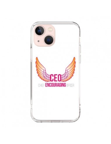 iPhone 13 Mini Case CEO Chief Encouraging Officer Pink - Shop Gasoline