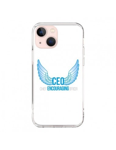 Coque iPhone 13 Mini CEO Chief Encouraging Officer Bleu - Shop Gasoline