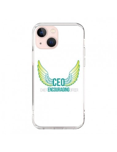 Coque iPhone 13 Mini CEO Chief Encouraging Officer Vert - Shop Gasoline