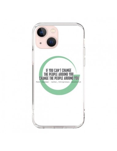 Coque iPhone 13 Mini Peter Shankman, Changing People - Shop Gasoline