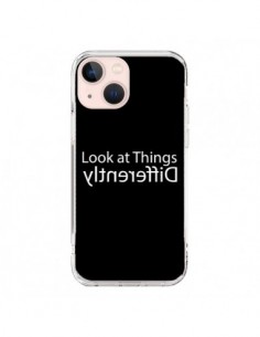 Cover iPhone 13 Mini Look at Different Things Bianco -...